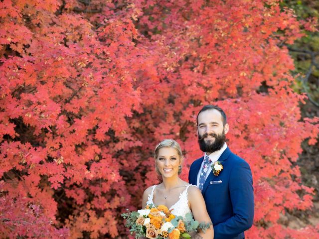 Austin and Brittany&apos;s Wedding in Springdale, Utah 115