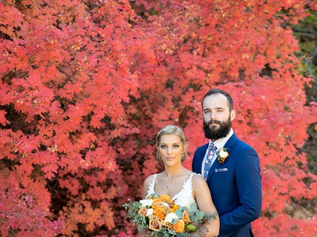 Austin and Brittany&apos;s Wedding in Springdale, Utah 116