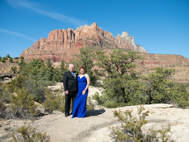 Austin and Brittany&apos;s Wedding in Springdale, Utah 133