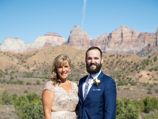 Austin and Brittany&apos;s Wedding in Springdale, Utah 135
