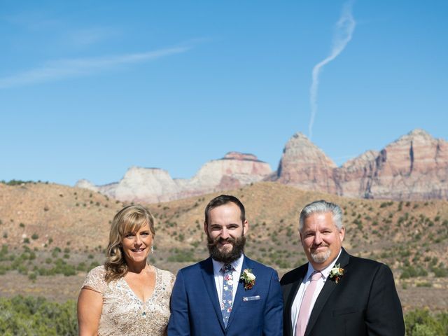 Austin and Brittany&apos;s Wedding in Springdale, Utah 136