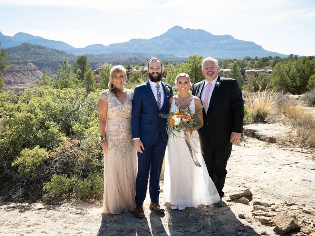 Austin and Brittany&apos;s Wedding in Springdale, Utah 138