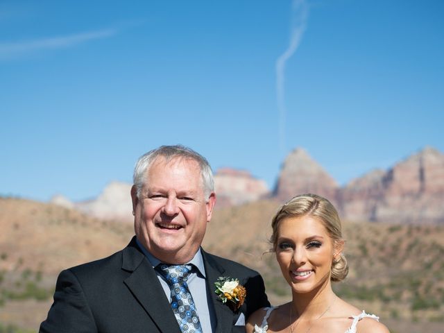 Austin and Brittany&apos;s Wedding in Springdale, Utah 140