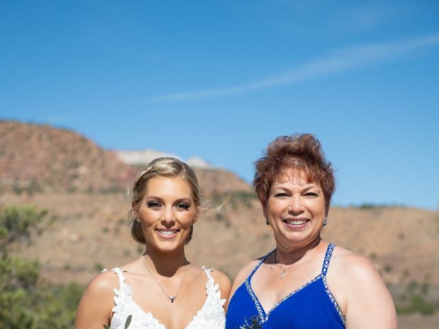Austin and Brittany&apos;s Wedding in Springdale, Utah 141