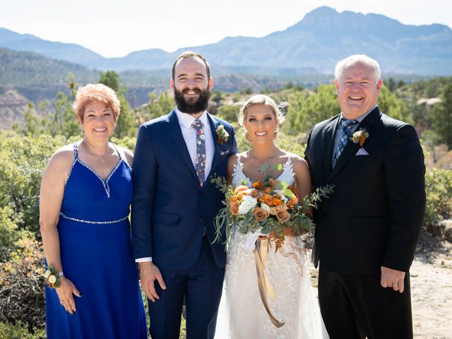Austin and Brittany&apos;s Wedding in Springdale, Utah 143