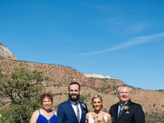 Austin and Brittany&apos;s Wedding in Springdale, Utah 144