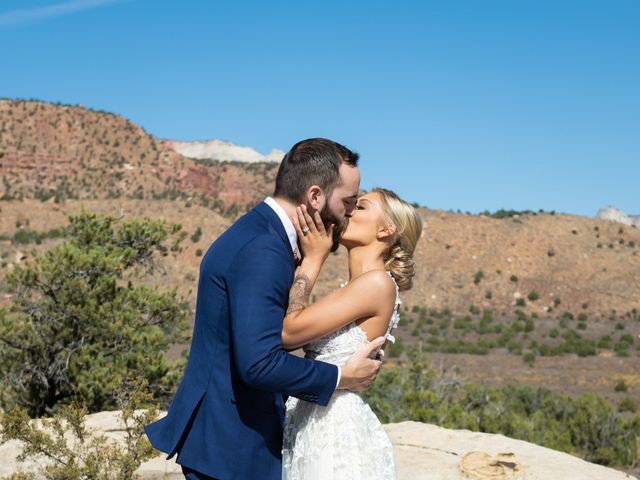 Austin and Brittany&apos;s Wedding in Springdale, Utah 155