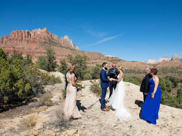 Austin and Brittany&apos;s Wedding in Springdale, Utah 158
