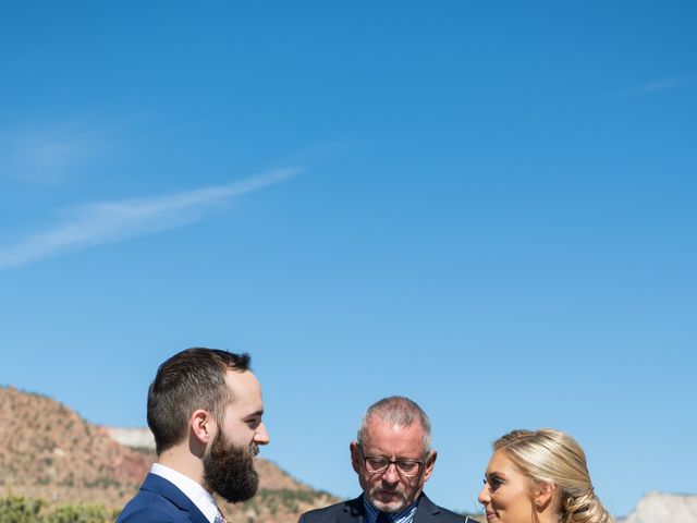 Austin and Brittany&apos;s Wedding in Springdale, Utah 161