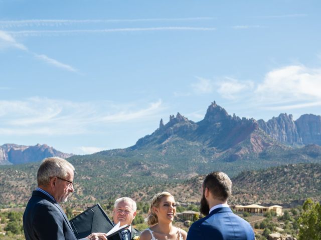 Austin and Brittany&apos;s Wedding in Springdale, Utah 169