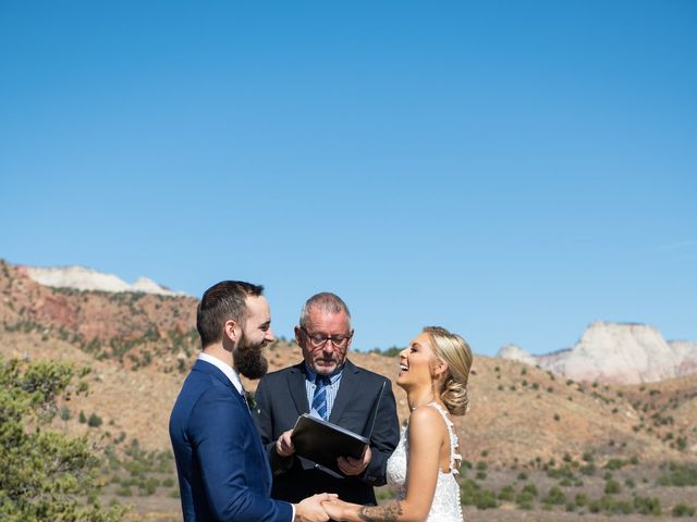 Austin and Brittany&apos;s Wedding in Springdale, Utah 175