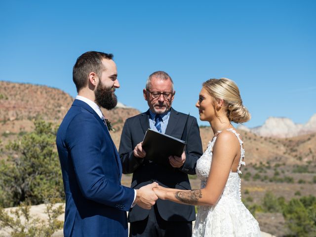 Austin and Brittany&apos;s Wedding in Springdale, Utah 176