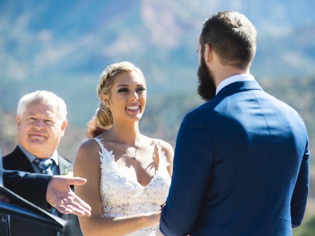 Austin and Brittany&apos;s Wedding in Springdale, Utah 179