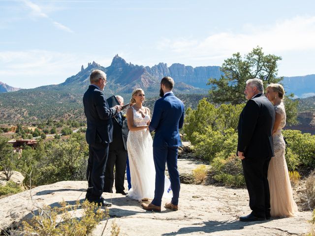 Austin and Brittany&apos;s Wedding in Springdale, Utah 180