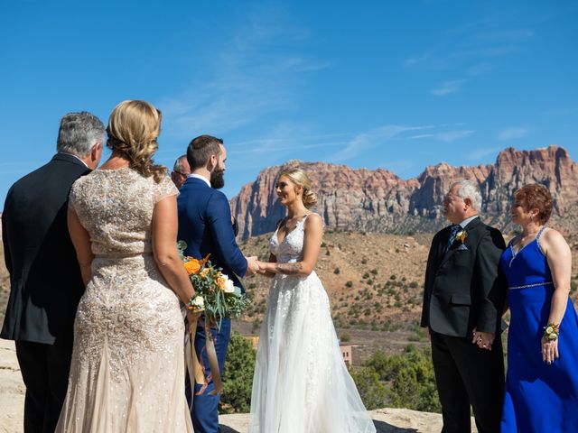 Austin and Brittany&apos;s Wedding in Springdale, Utah 181