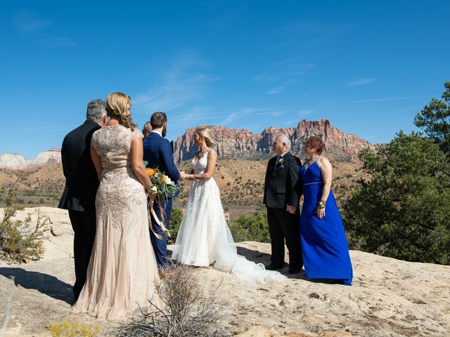 Austin and Brittany&apos;s Wedding in Springdale, Utah 182