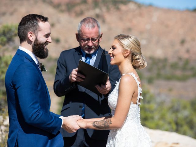 Austin and Brittany&apos;s Wedding in Springdale, Utah 183