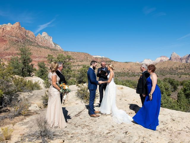 Austin and Brittany&apos;s Wedding in Springdale, Utah 184