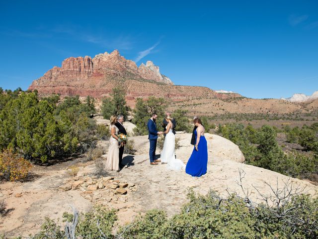 Austin and Brittany&apos;s Wedding in Springdale, Utah 185