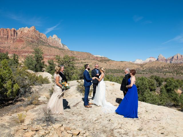 Austin and Brittany&apos;s Wedding in Springdale, Utah 187