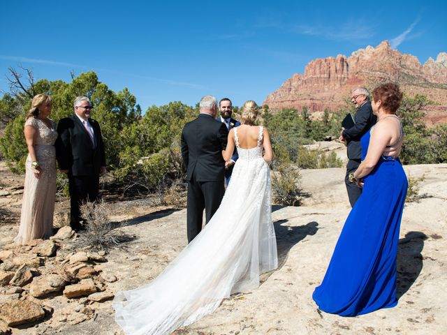 Austin and Brittany&apos;s Wedding in Springdale, Utah 192