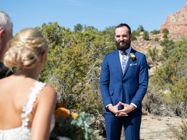 Austin and Brittany&apos;s Wedding in Springdale, Utah 193