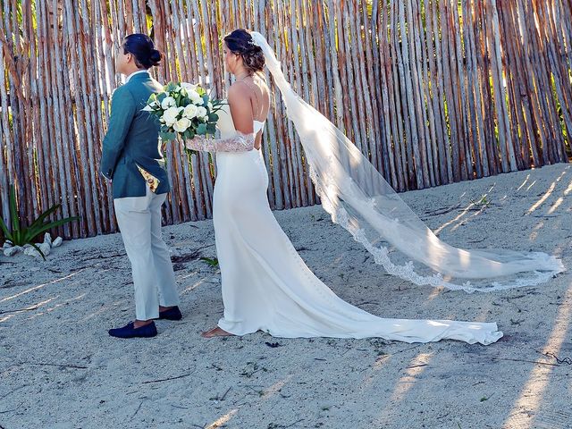 Daniel and Melissa&apos;s Wedding in Cancun, Mexico 52