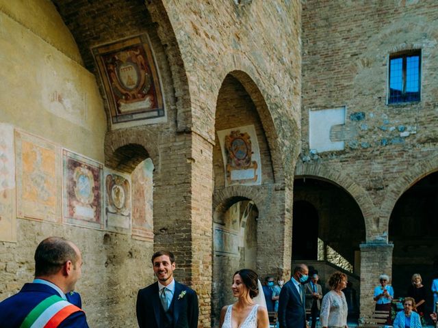 Matteo and Rita&apos;s Wedding in San Gimignano, Italy 42