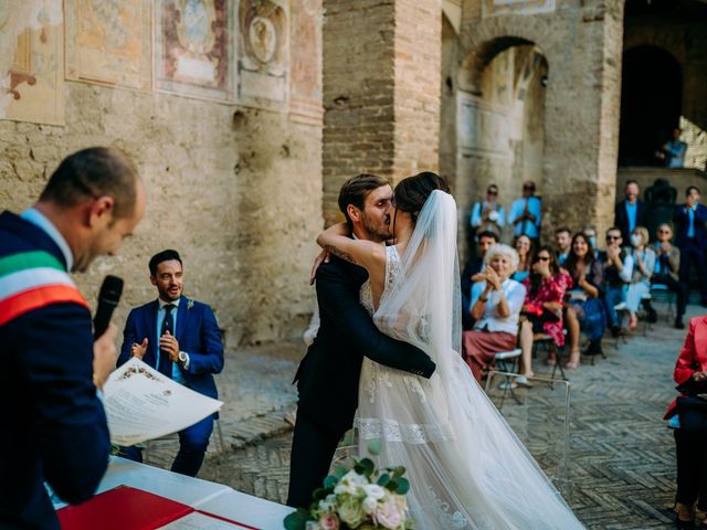 Matteo and Rita&apos;s Wedding in San Gimignano, Italy 45