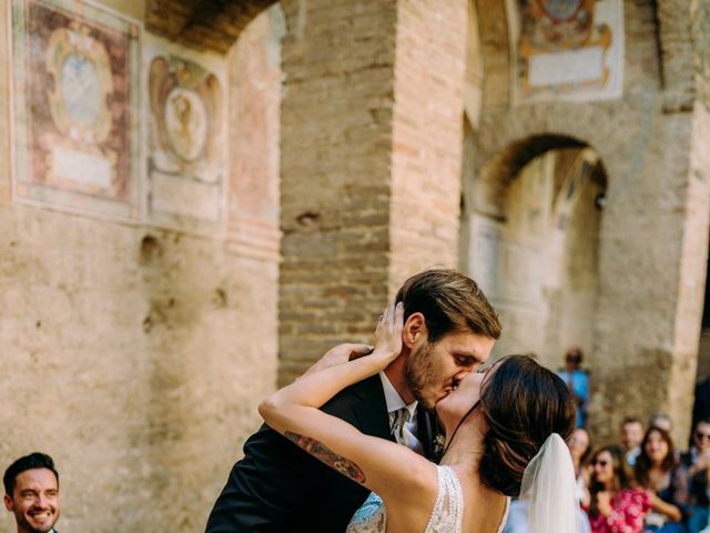 Matteo and Rita&apos;s Wedding in San Gimignano, Italy 47