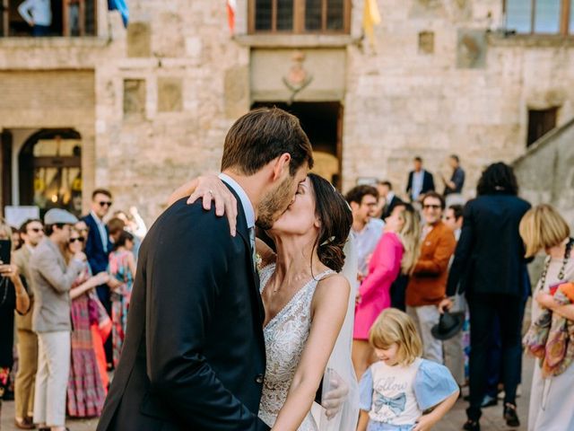 Matteo and Rita&apos;s Wedding in San Gimignano, Italy 52