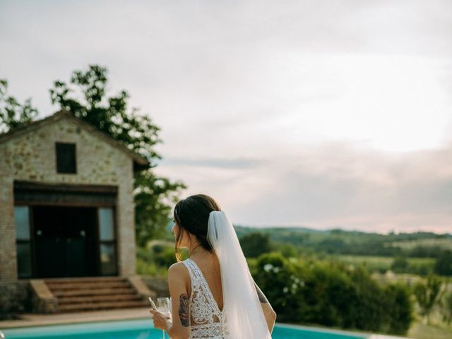 Matteo and Rita&apos;s Wedding in San Gimignano, Italy 78