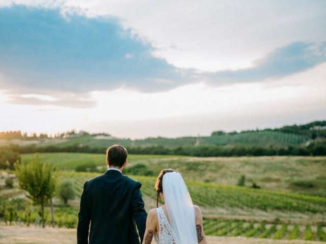 Matteo and Rita&apos;s Wedding in San Gimignano, Italy 81