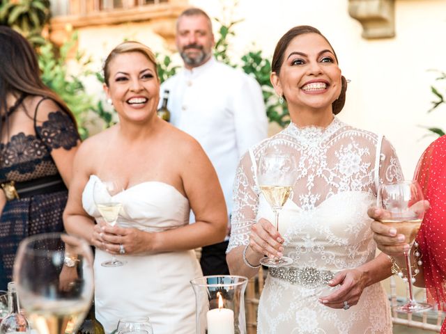 Ligenne and Christine&apos;s Wedding in Florence, Italy 34