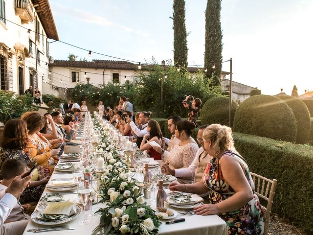 Ligenne and Christine&apos;s Wedding in Florence, Italy 39