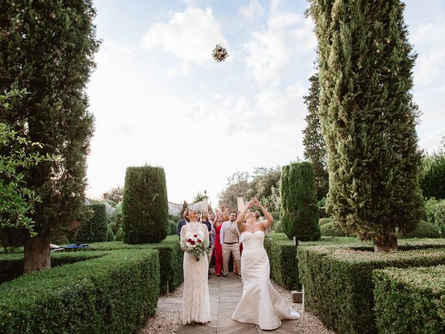 Ligenne and Christine&apos;s Wedding in Florence, Italy 41