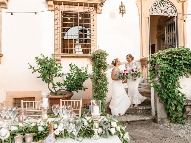 Ligenne and Christine&apos;s Wedding in Florence, Italy 42