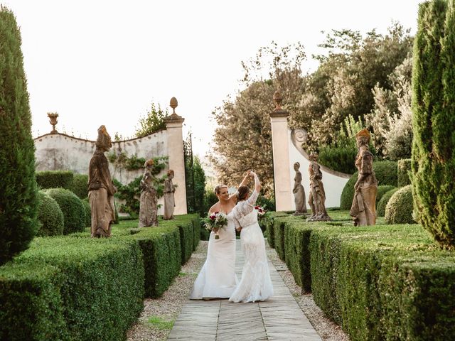 Ligenne and Christine&apos;s Wedding in Florence, Italy 44