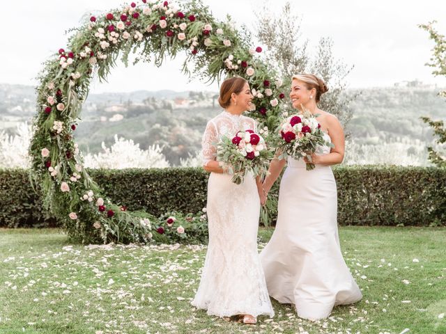 Ligenne and Christine&apos;s Wedding in Florence, Italy 49