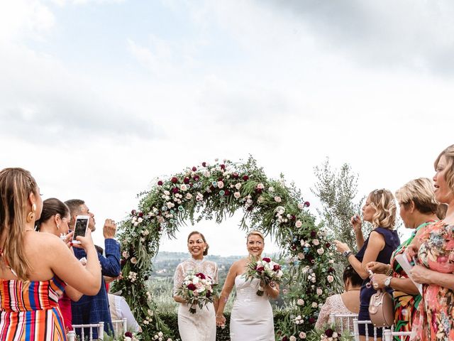 Ligenne and Christine&apos;s Wedding in Florence, Italy 61