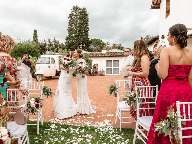 Ligenne and Christine&apos;s Wedding in Florence, Italy 71