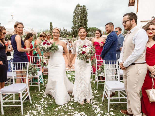 Ligenne and Christine&apos;s Wedding in Florence, Italy 72