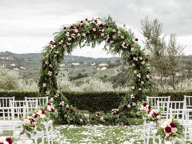 Ligenne and Christine&apos;s Wedding in Florence, Italy 100