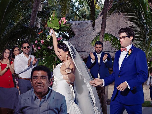 Aaron and Yasmin&apos;s Wedding in Cancun, Mexico 22