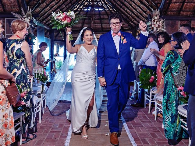 Aaron and Yasmin&apos;s Wedding in Cancun, Mexico 37