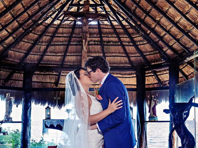 Aaron and Yasmin&apos;s Wedding in Cancun, Mexico 38