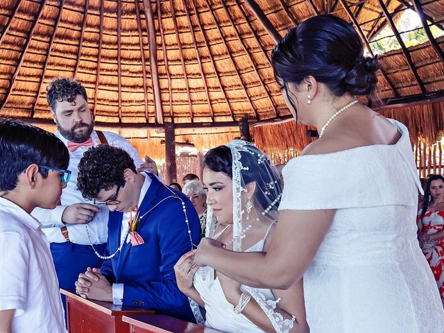 Aaron and Yasmin&apos;s Wedding in Cancun, Mexico 39