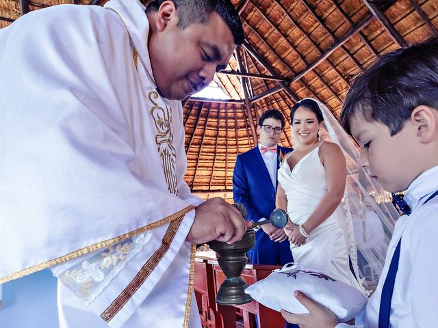 Aaron and Yasmin&apos;s Wedding in Cancun, Mexico 42