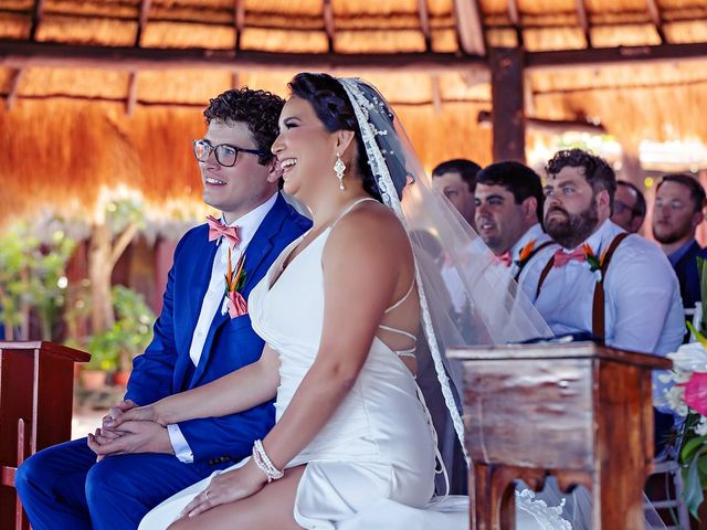 Aaron and Yasmin&apos;s Wedding in Cancun, Mexico 43