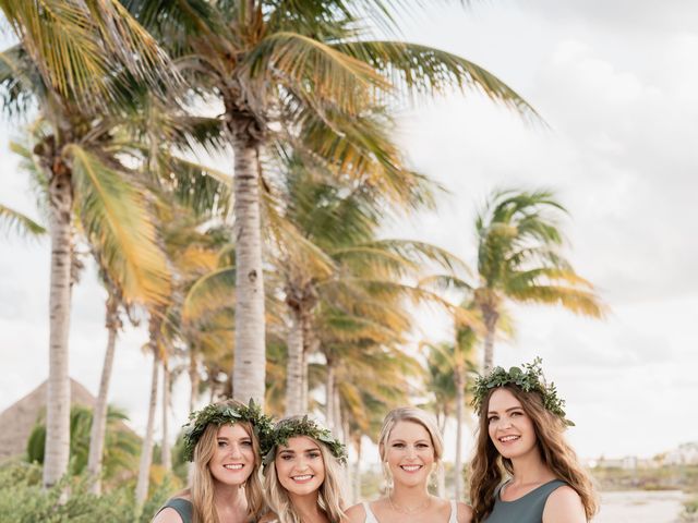 Zachary and Julie&apos;s Wedding in Cancun, Mexico 84